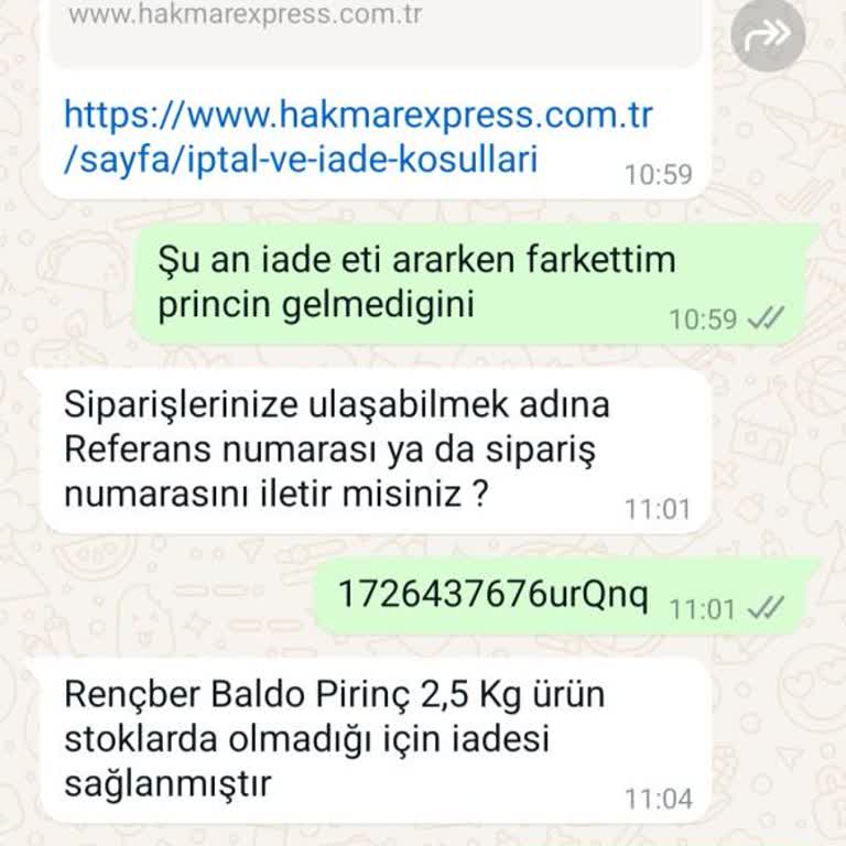 Eksik Teslimat Ve İade Sorunu
