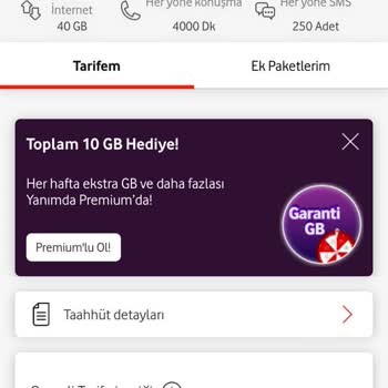 Yanlış Tarife Ücreti: Vodafone Yanımda Üzerinden Yapılan Değişiklik Sorunu