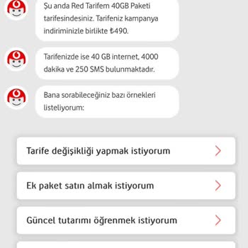 Yanlış Tarife Ücreti: Vodafone Yanımda Üzerinden Yapılan Değişiklik Sorunu
