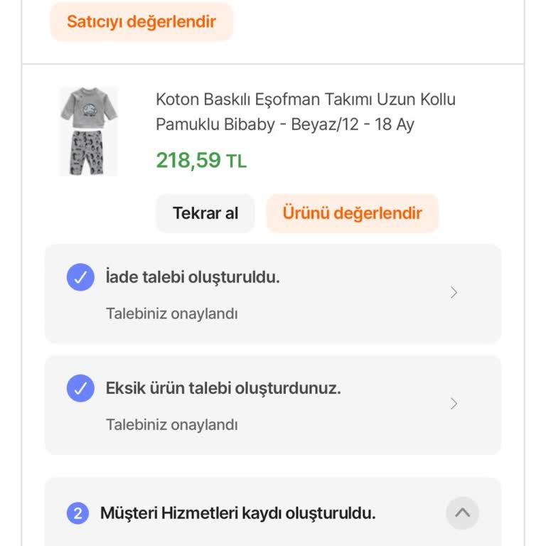 Eksik Ürün Ve İade Sorunu: Hepsiburada'da Çözüm Bulunamıyor