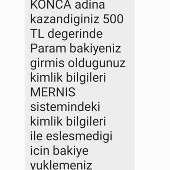 Kazandırio Param Kart Çekilişi Şikayeti