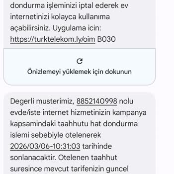 Uzun Süreli Hizmet Aksaklığı Ve İptal İşlemlerinde Yaşanan Zorluklar