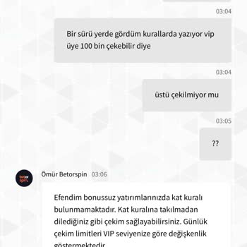 Canlı Destek Ve Kazanç Sorunları