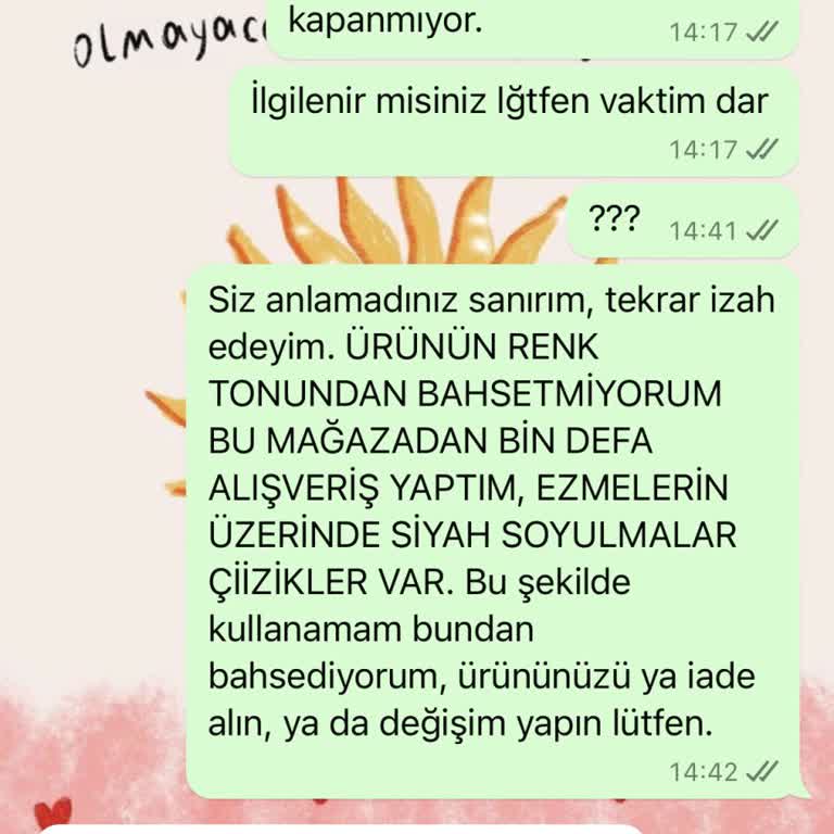 Ayıplı Ürün Ve Müşteri Memnuniyetsizliği