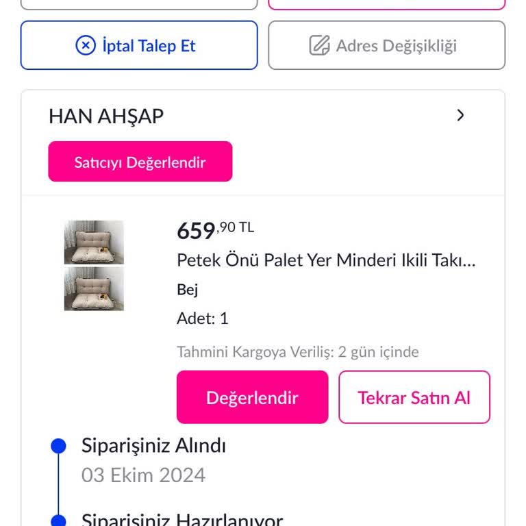Siparişin Teslim Edilmemesi Ve İletişimsizlik Sorunu