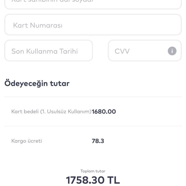 Usulsüz Kart Başvurusu Ve Haksız Ceza