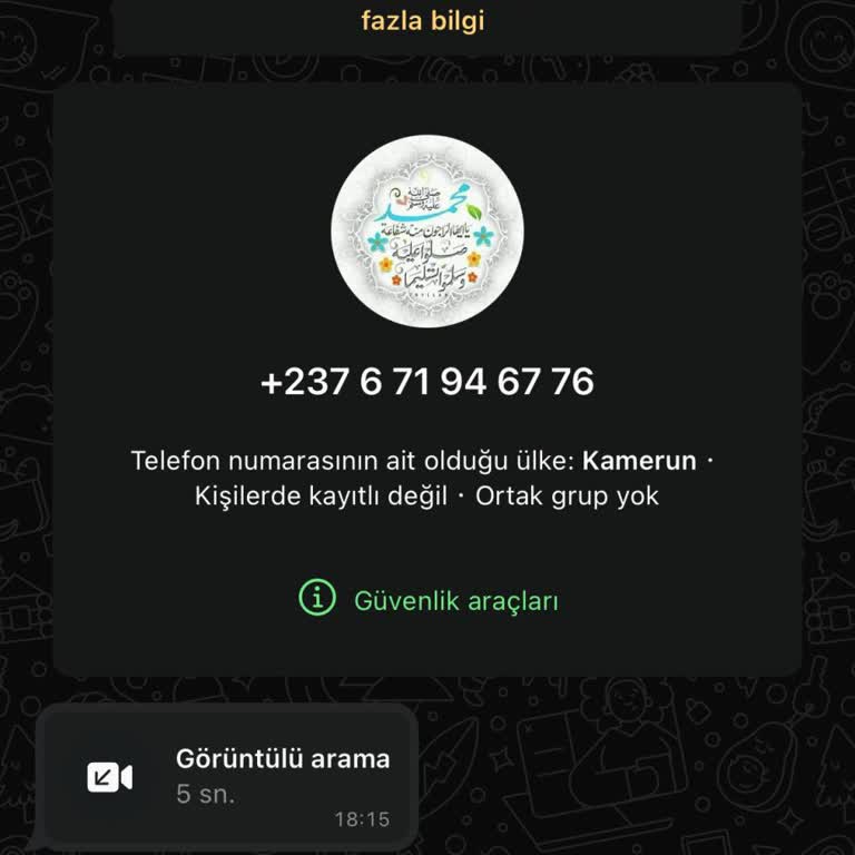 Bilinmeyen Numaradan Gelen Arama Ve Gizlilik İhlali Endişesi