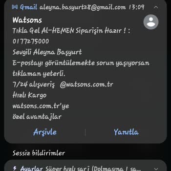 Watsons'dan Sipariş Edilen Ürünler Neden Teslim Edilmiyor?