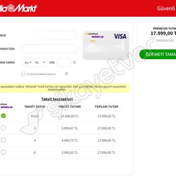 Yanıltıcı Taksit Seçenekleriyle Alışveriş Sorunu