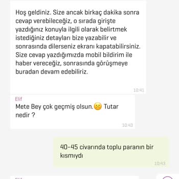 ATM Para Yatırma İşleminde Yaşanan Mağduriyet