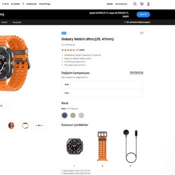 Galaxy Watch Ultra Mobil Aktivasyon Sorunu