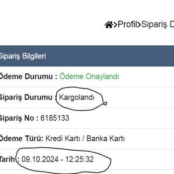 Longstreet12 Siparişin Kargoya Verilmediği Ve Yanıltıcı Bilgi Verildiği İddiası