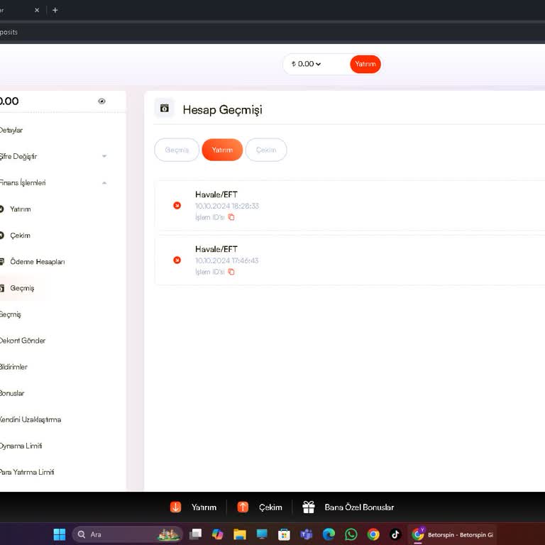 Yanlış Hesap Bilgisi Nedeniyle İade Edilmeyen Para