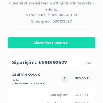 Shopier Holigan Premium Giyim Para İade Talebi
