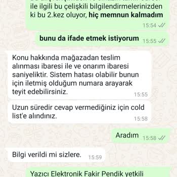 Teknosa'da Blender Tamiri Ve İade Sorunu