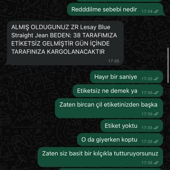 Etiket Sorunu Yüzünden İade Kabusu