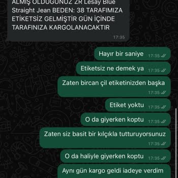 Etiket Sorunu Yüzünden İade Kabusu