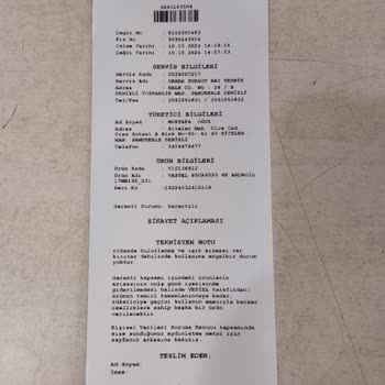 Vestel TV'de Işık Sızması Ve Bulutlanma Sorunu