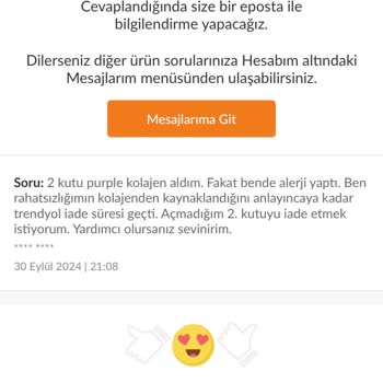 Alerjik Reaksiyon Sonrası İade Sorunu