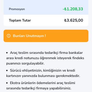 Yanıltıcı Araç Kiralama Deneyimi