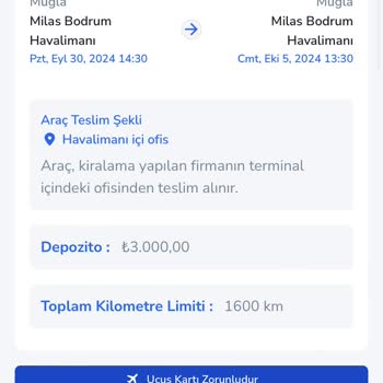 Yanıltıcı Araç Kiralama Deneyimi