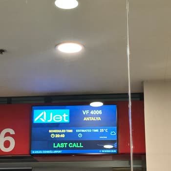 Ajet Havayolları'nın Yetersiz Bilgilendirmesi Yolcuları Mağdur Ediyor