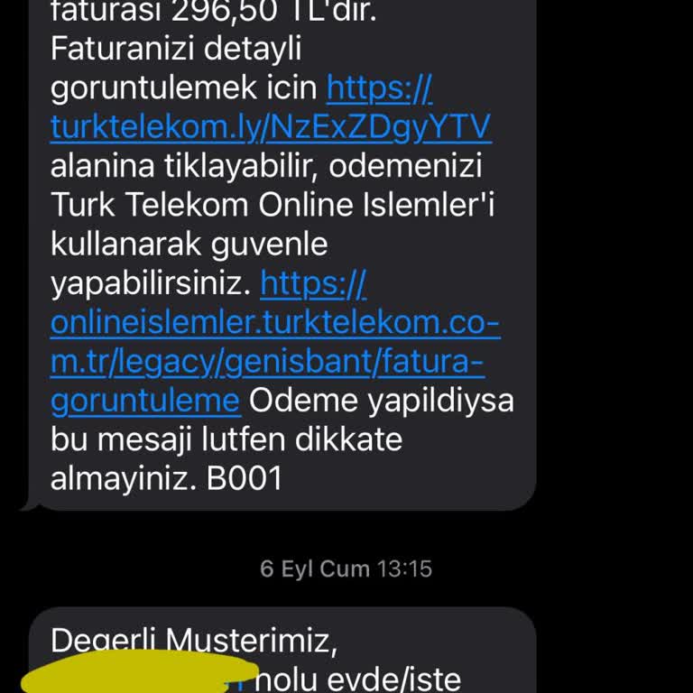 Faturada Ani Artış Ve Sürekli İnternet Kesintisi