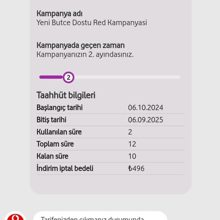 Vodafone'da Yanlış Faturalandırma Sorunu