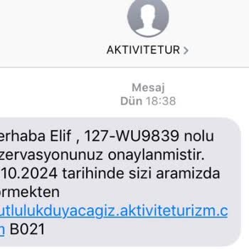 Onaylanan Rezervasyonun Askıya Alınması: Hayal Kırıklığı