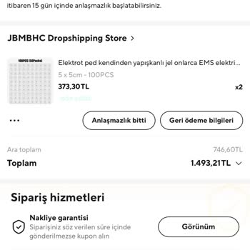 Aliexpress İade Sürecinde Mağduriyet