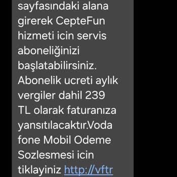 İzinsiz Abonelik Ve Yanlış Faturalandırma Sorunu