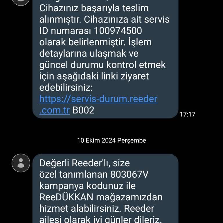 Reeder 1 Yılda Bozulan Telefon Ve Garanti Sorunu