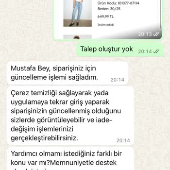 Yanlış Ve Defolu Ürün Teslimatı Sorunu