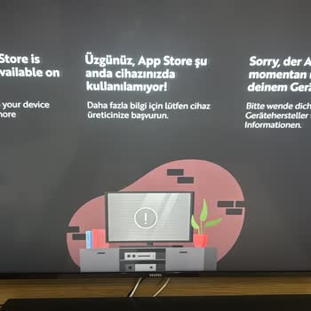 Vestel Smart TV İle Apple Store Erişim Sorunu