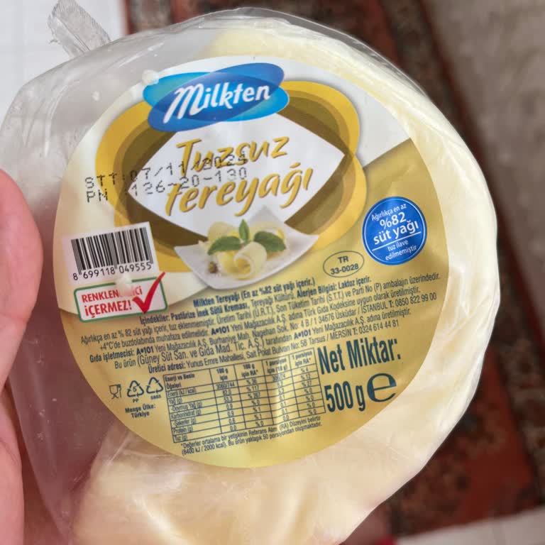 Kendi Markalı Tereyağınızın Kötü Tadı Şaşırttı