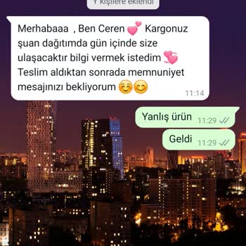Butikten Yanlış Ürün ve İade Problemi