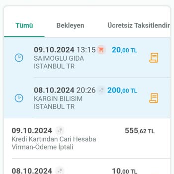 Kuveyt Türk Hesap Hareketlerinde Anlaşılmaz Çekimler