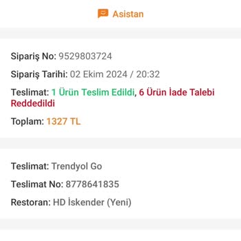 Eksik Teslimat Ve İade Sorunu