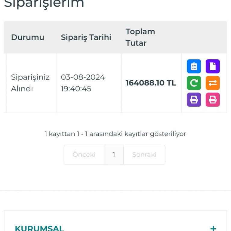 164 Bin TL'lik Siparişin Teslimat Sorunu