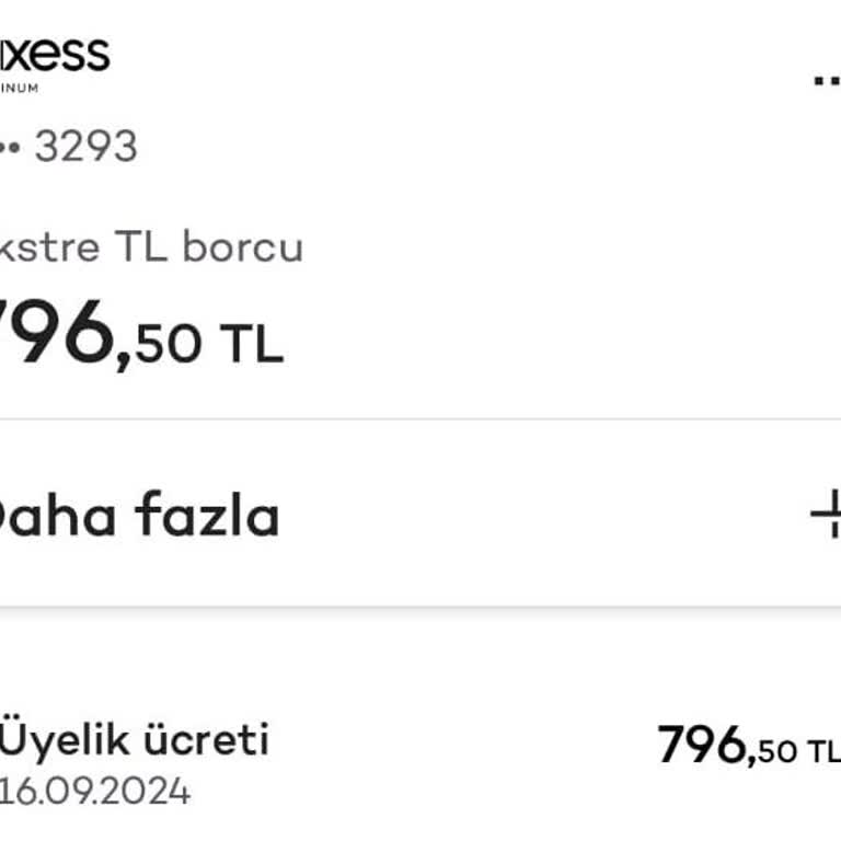 Akbank Axess Kart Üyelik Ücreti İadesi Talebi Şikayetvar