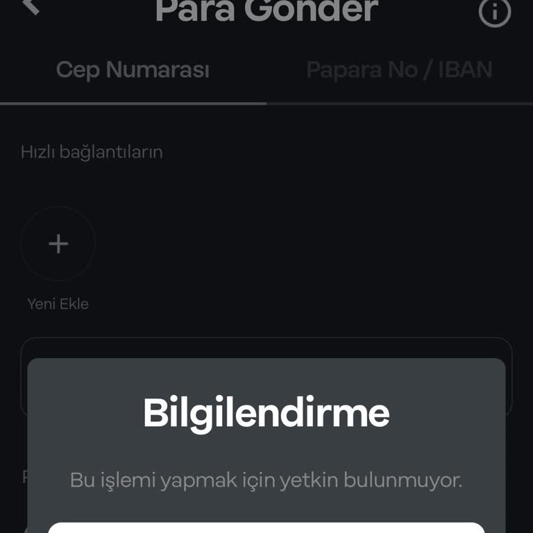Papara'da 1 Yıllık Çözülemeyen İşlem Hatası Mağduriyeti