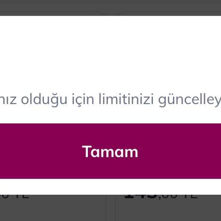 Kredi Kartı Limit Kısıtlaması Ve Müşteri Hizmetleri Sorunu
