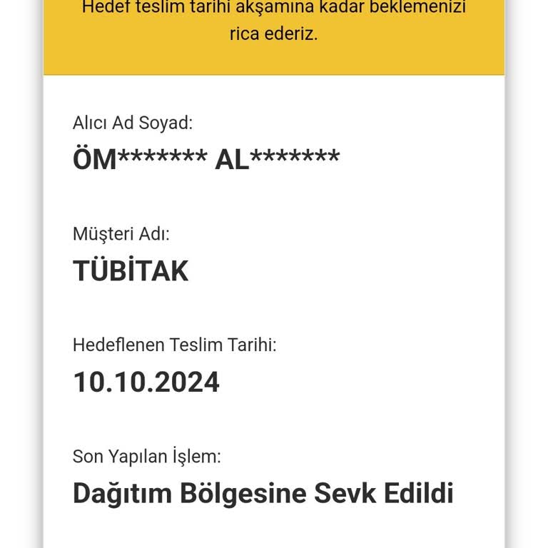 Kargo Teslimatında Sürekli Gecikme Ve İletişimsizlik Sorunu