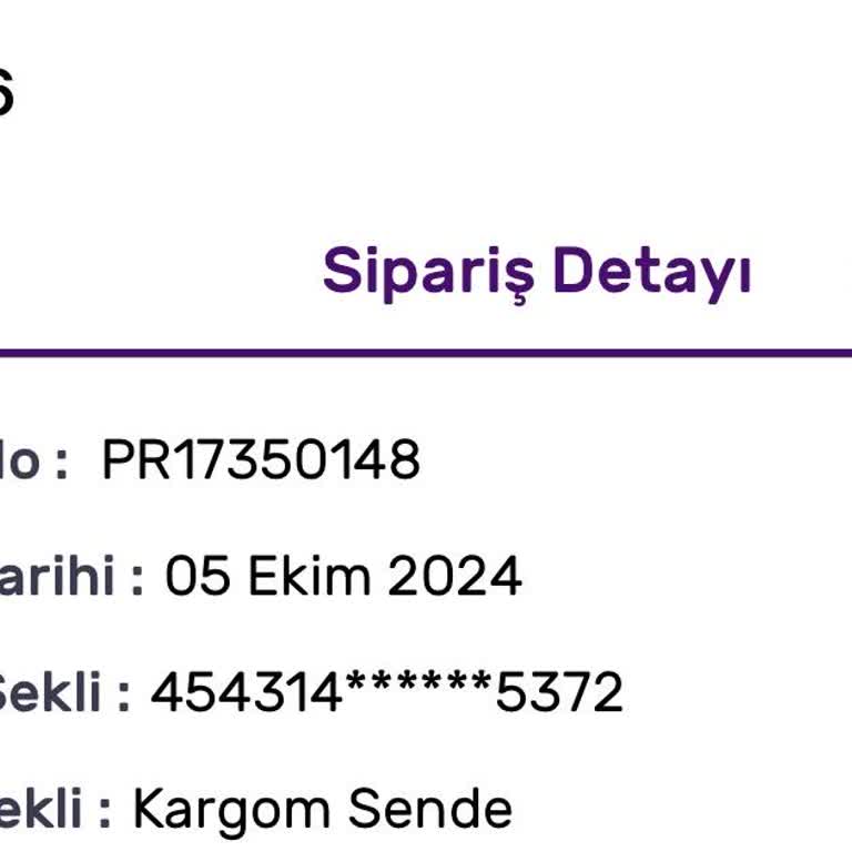 Sipariş Hazırlık Sürecinde Yaşanan Gecikme
