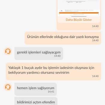 Trendyol'dan İade Sürecinde Yaşanan Sorun