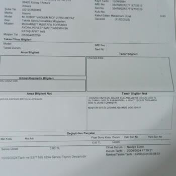 Genpa Servisinde Cihaz Kayboldu: Batarya Yok