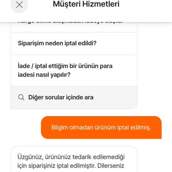 Yanlış Fiyat İddiasıyla İptal Edilen Siparişe Tepki
