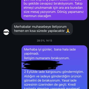 İade Sürecinde Mağduriyet Ve İlgisizlik
