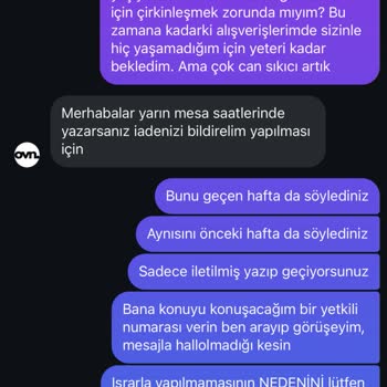 İade Sürecinde Mağduriyet Ve İlgisizlik