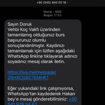 Yanıltıcı Burs Başvurusu Mağduriyeti